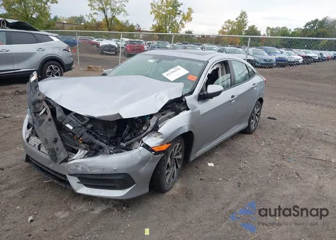 2017 Honda Civic Ex z USA, uszkodzony, nr VIN 19XFC2F78HE052741